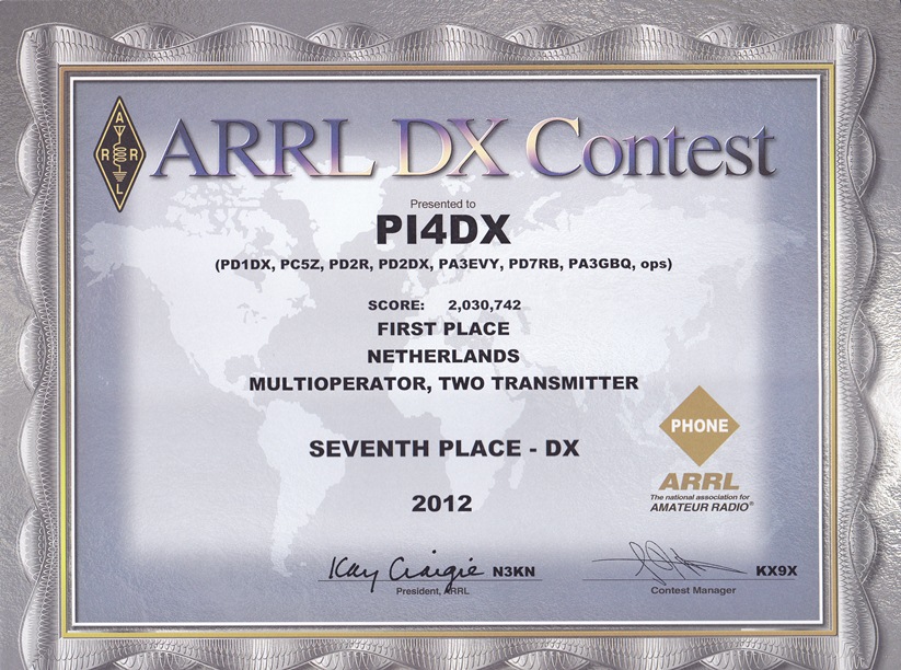 2012 ARRL DX MO M2 SSB 2012