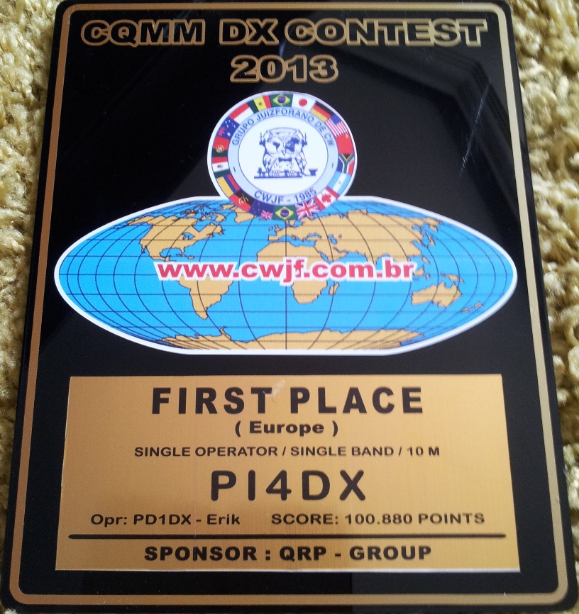 2013 CQ MM DX PI4DX