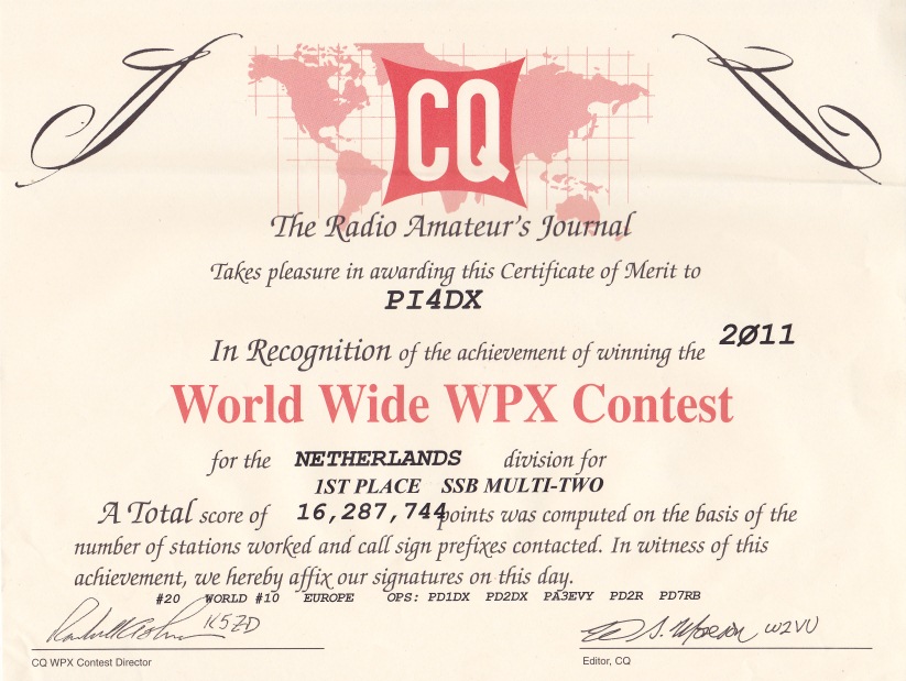 2011 CQ WPX M2 SSB 2011