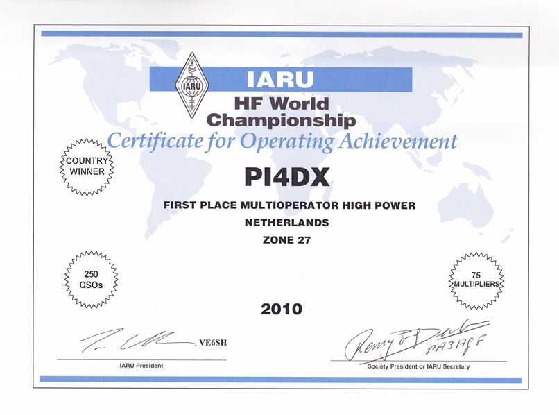 2010 IARU HF Champ MP HP 2010