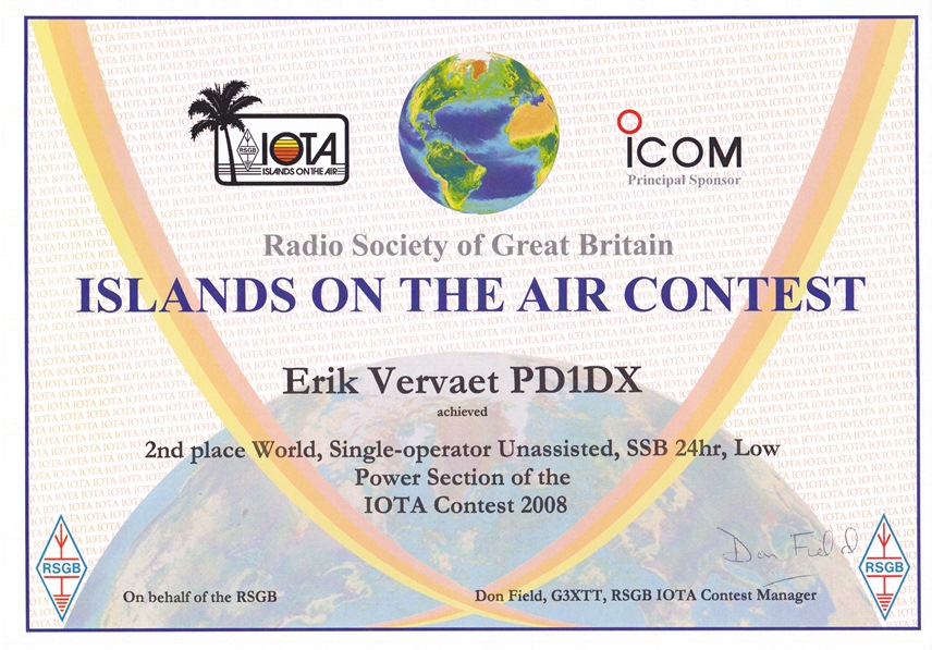 2008 IOTA SO SSB LP PD1DX 2008