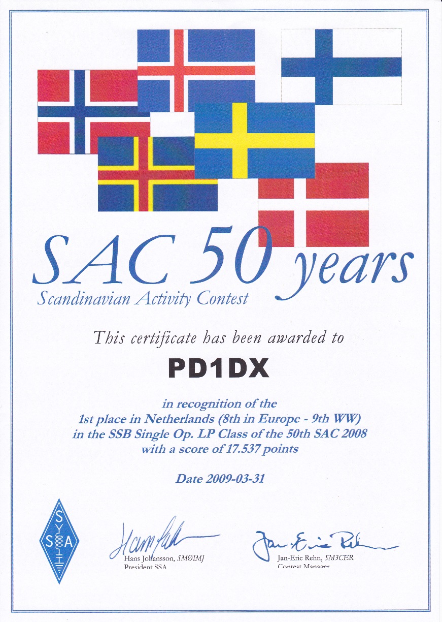 2008 SAC SO LP PD1DX SSB 2008